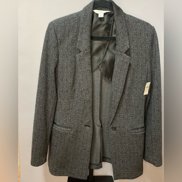 Old Navy Blazer - Women's Medium - Gray - Two Button - Career Wear - Oversized - Picture 1 of 4